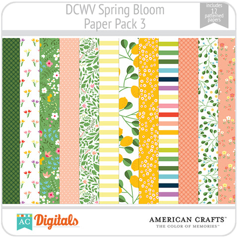 Spring Bloom Paper Pack 3