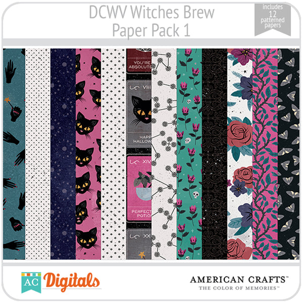 Witches Brew Paper Pack 1