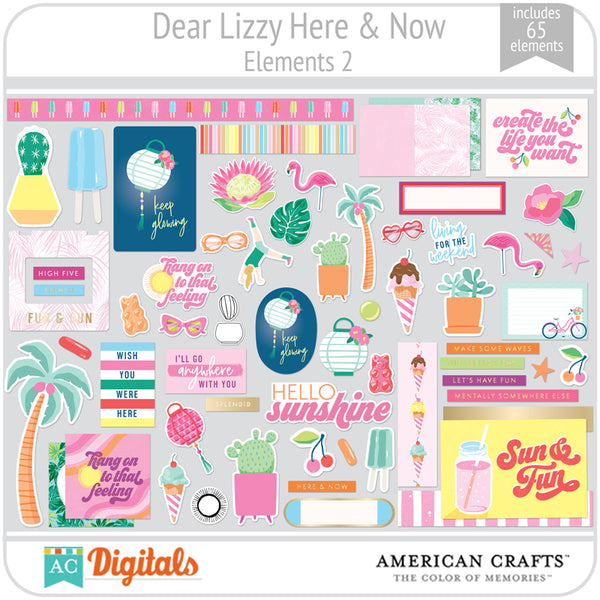 Dear Lizzy Here and Now Element Pack 2