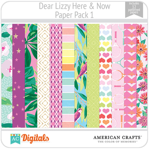 Dear Lizzy Here and Now Paper Pack 1