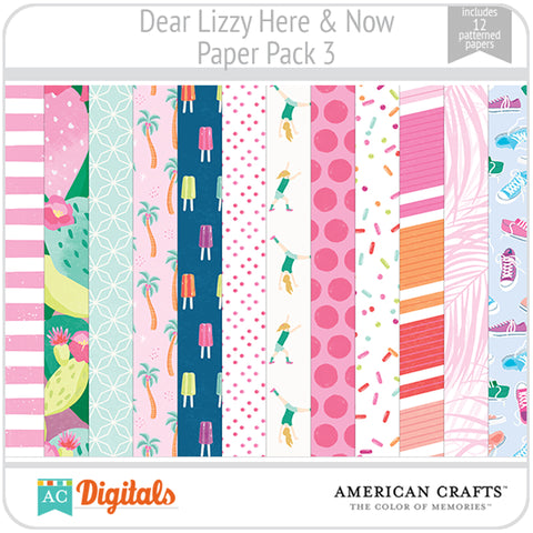 Dear Lizzy Here and Now Paper Pack 3