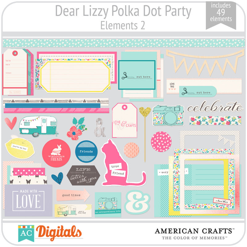 Dear Lizzy Polka Dot Party Full Collection