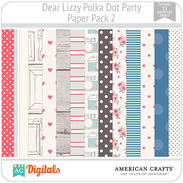 Dear Lizzy Polka Dot Party Full Collection