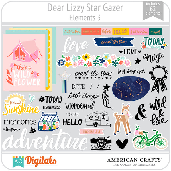 Dear Lizzy Star Gazer Full Collection