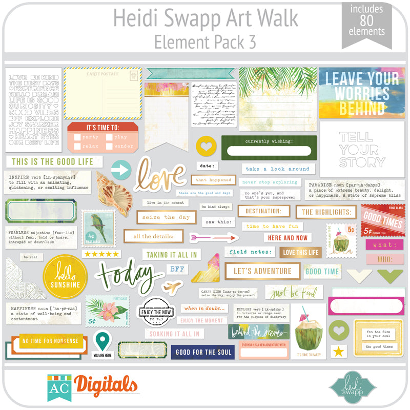 Art Walk Element Pack 3