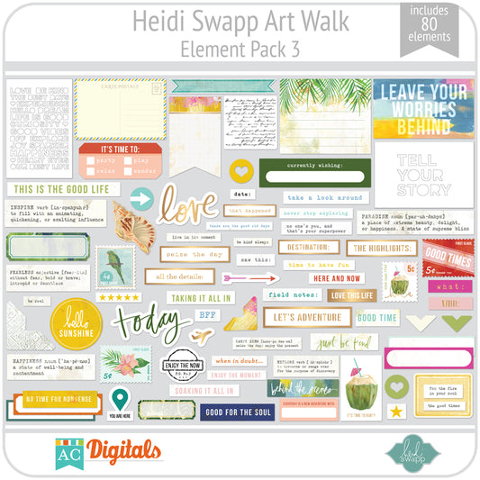 Art Walk Element Pack 3