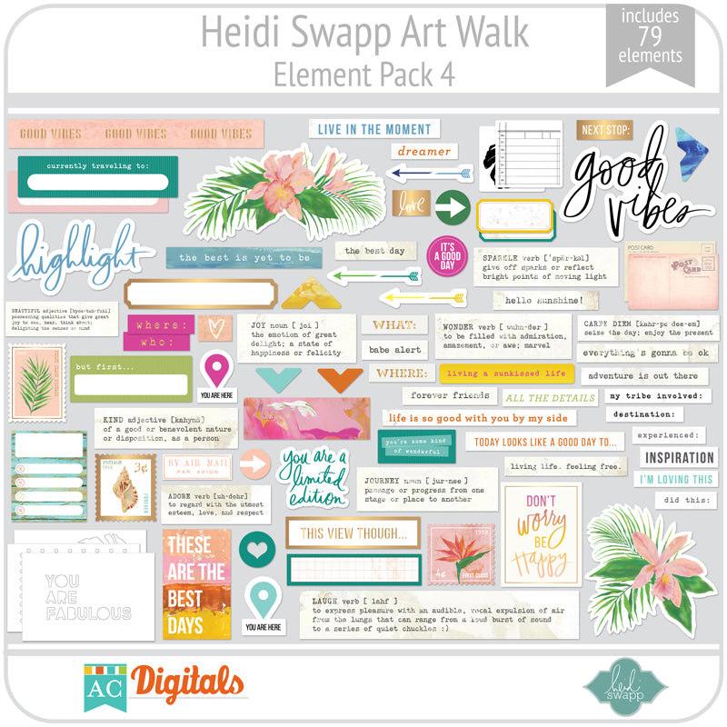 Art Walk Element Pack 4