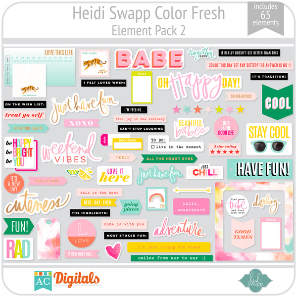 Color Fresh Element Pack 2