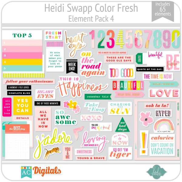 Color Fresh Element Pack 4