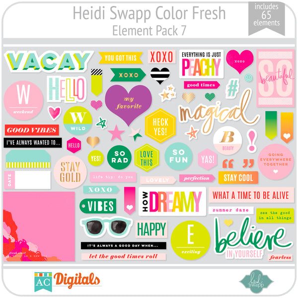 Color Fresh Element Pack 7