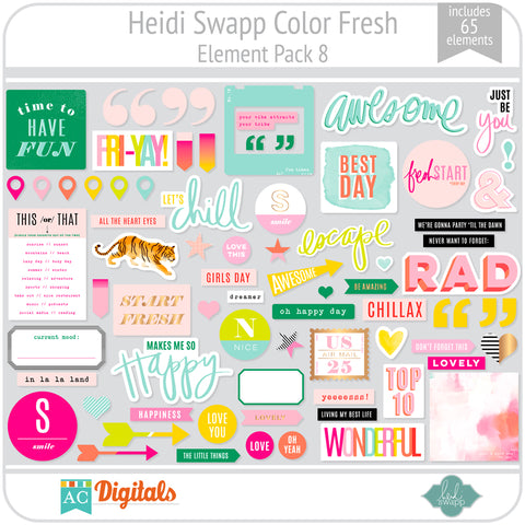 Color Fresh Element Pack 8