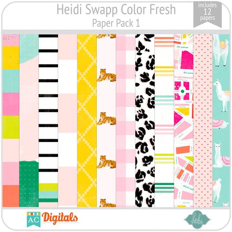 Color Fresh Paper Pack 1
