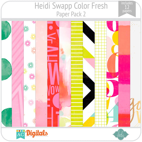 Color Fresh Paper Pack 2