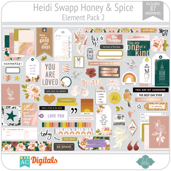 Honey & Spice Element Pack 2