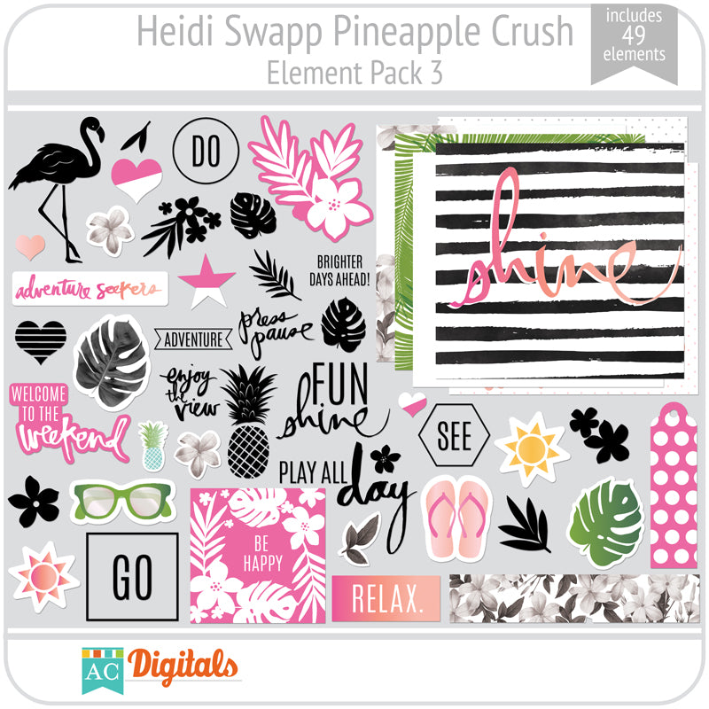 Pineapple Crush Element Pack 3