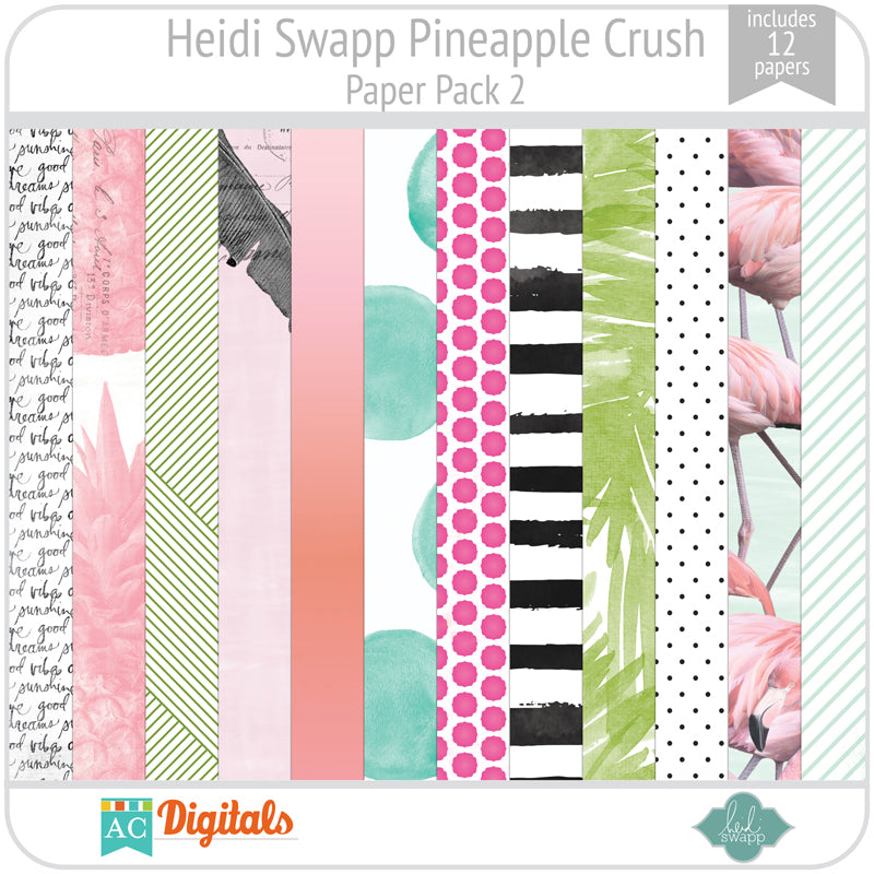 Pineapple Crush Paper Pack 2