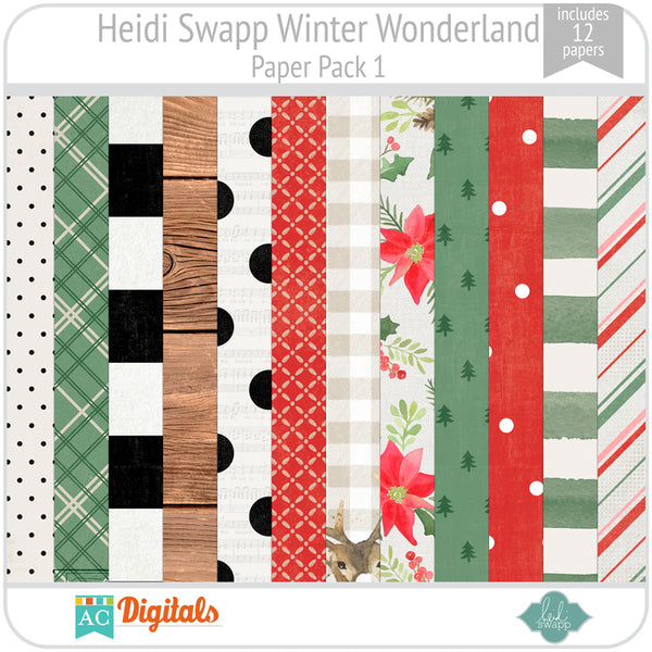 Winter Wonderland Paper Pack 1
