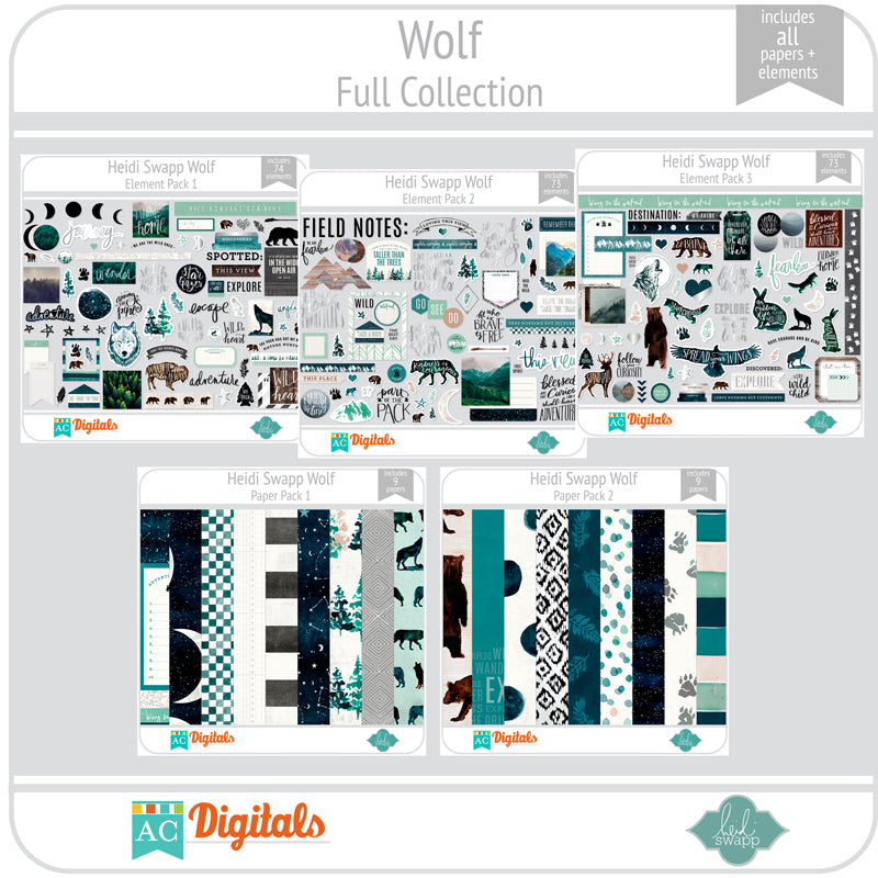 Heidi Swapp Introduces the Wolf Pack Collection 