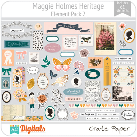 Maggie Holmes Heritage Element Pack 2