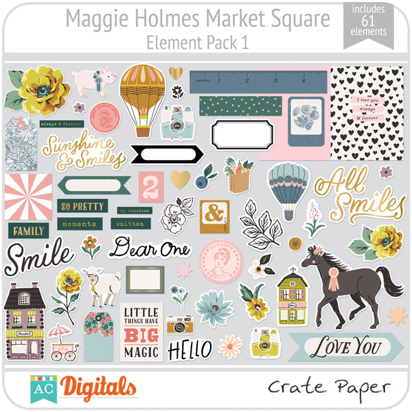 Maggie Holmes Market Square Full Collection