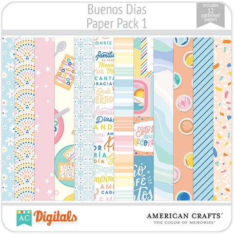 Buenos Días Paper Pack 1