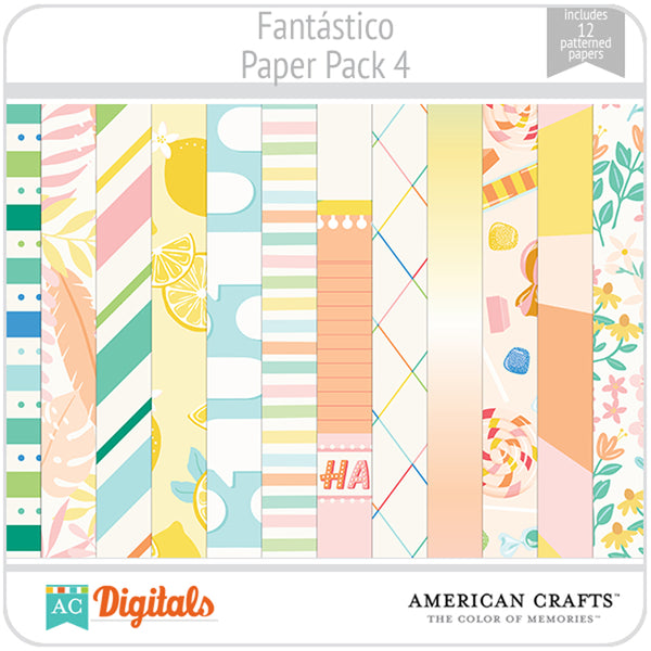 Fantástico Paper Pack 4