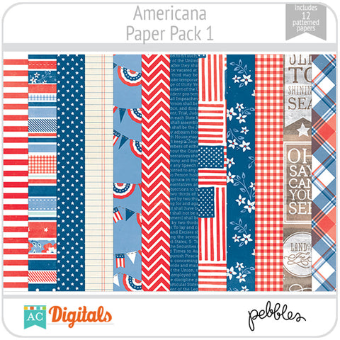 Americana Paper Pack 1