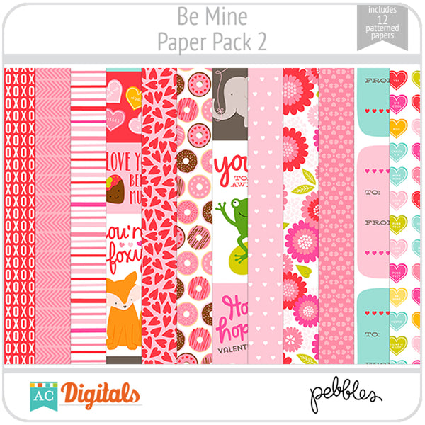 Be Mine Paper Pack 2