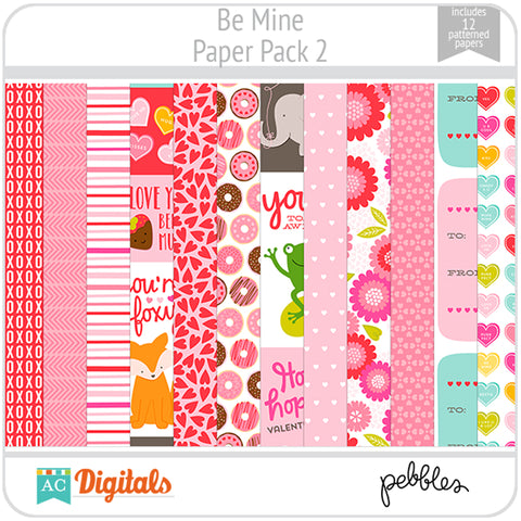 Be Mine Paper Pack 2