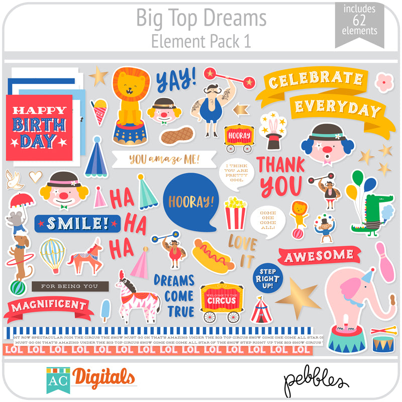 Big Top Dreams Full Collection