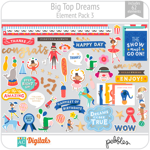 Big Top Dreams Element Pack 3