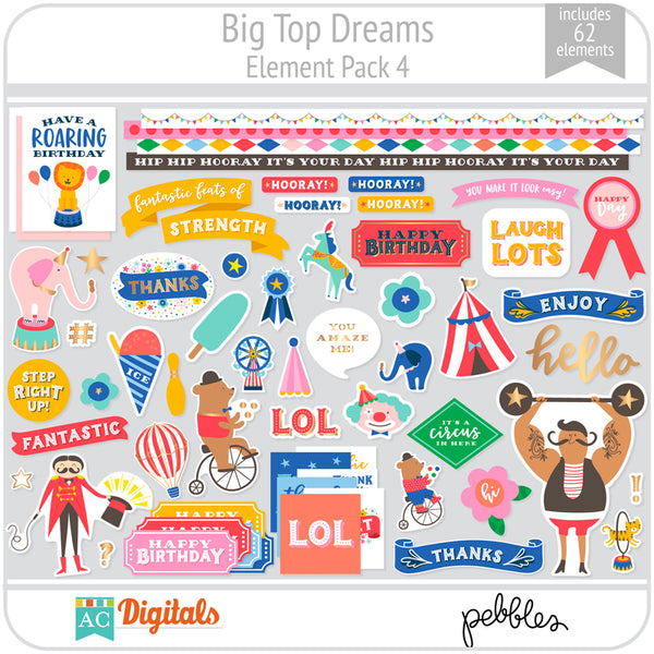 Big Top Dreams Element Pack 4