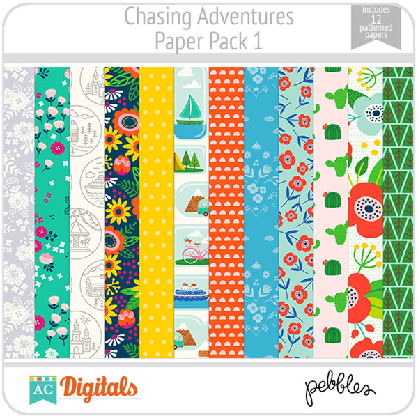 Chasing Adventures Paper Pack 1