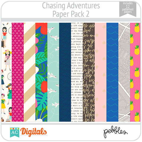 Chasing Adventures Paper Pack 2