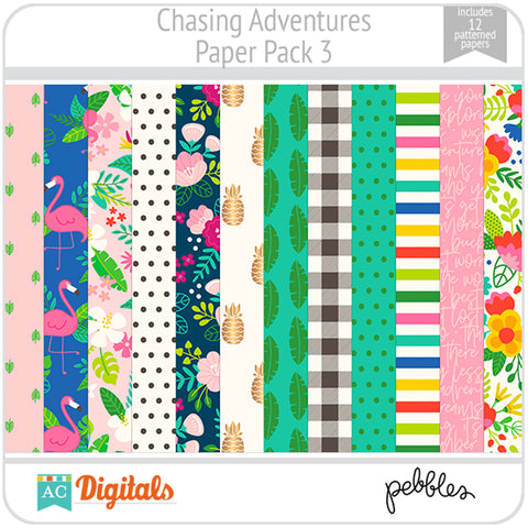 Chasing Adventures Paper Pack 3