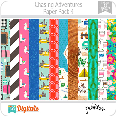 Chasing Adventures Paper Pack 4