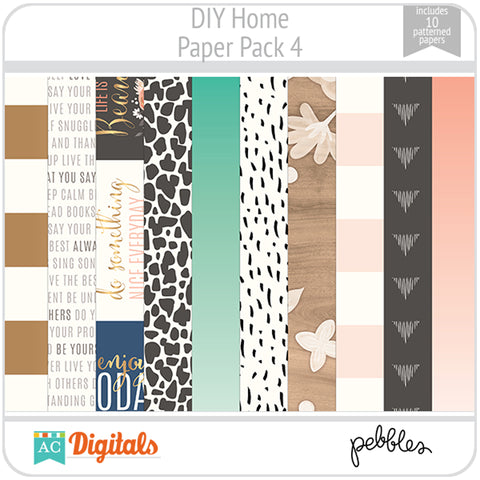 DIY Home Paper Pack 4