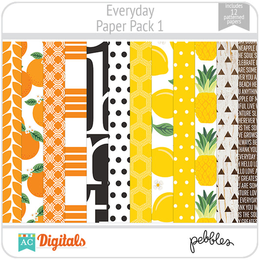 Everyday Paper Pack 1