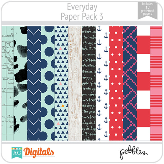 Everyday Paper Pack 3