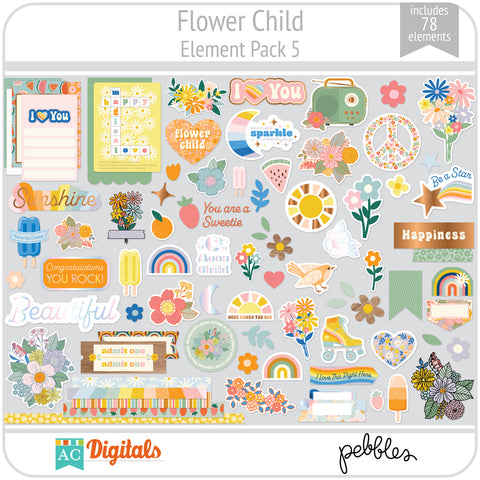 Flower Child Element Pack 5