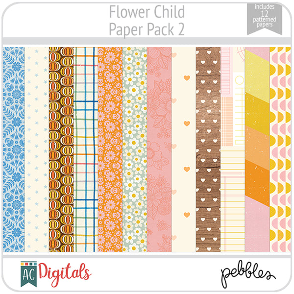 Flower Child Paper Pack 2