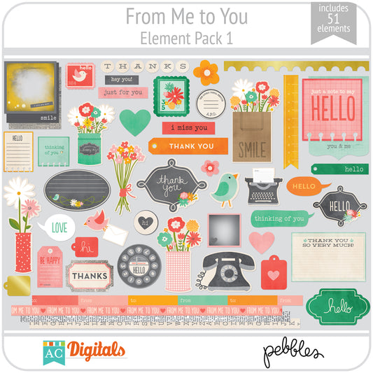 From Me to You Element Pack 1