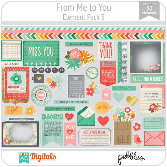 From Me to You Element Pack 3