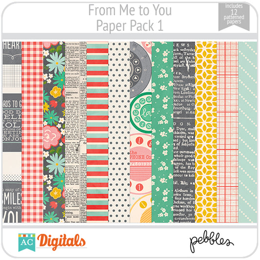 From Me to You Paper Pack 1