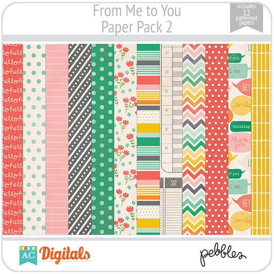 From Me to You Paper Pack 2