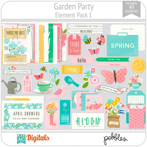 Garden Party Element Pack 1