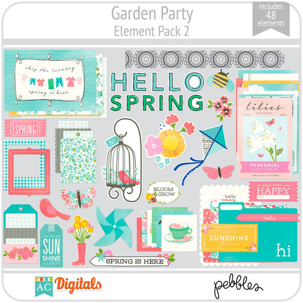 Garden Party Element Pack 2