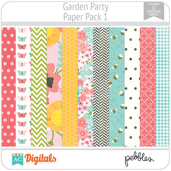 Garden Party Paper Pack 1