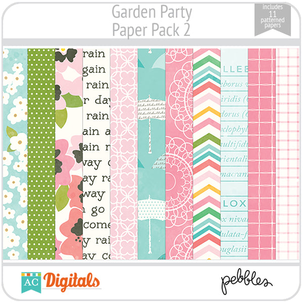 Garden Party Paper Pack 2