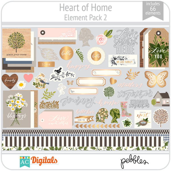 Heart of Home Element Pack 2